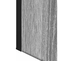 Veidrodinė vonios spintelė, pilka ąžuolo, 60x16x60cm, mediena