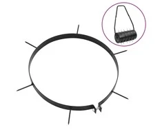 Vejos aeravimo žiedai su smaigais, 5vnt., 30cm, geležis