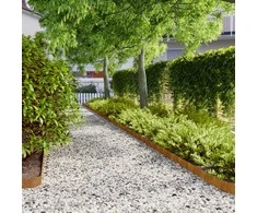 Vejos apvadai, 10vnt., 10x103cm, lankstus Corten plienas