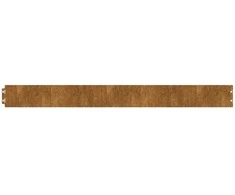 Vejos apvadai, 10vnt., 10x103cm, lankstus Corten plienas