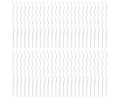 Atrama augalams, spiralės forma, 50vnt., 110cm, cinkuot. plien.