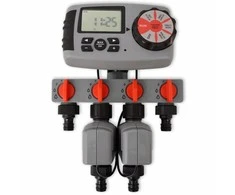 Automatinis laistymo laikmatis, 4 stočių, 3 V