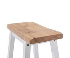 Baro baldų rinkinys, 3 dalių, medienos plokštė (MDF), baltas