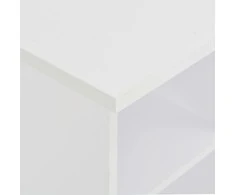 Baro stalas, 60x60x110cm, baltas