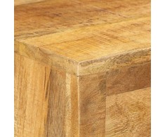 Batų spintelė, 86x35x55 cm, mango medienos masyvas