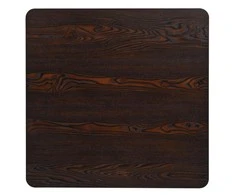 Bistro stal., MDF ir plien., kvadr., 80x80x75cm, tams. uos. sp.