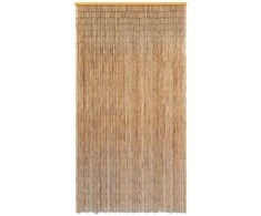 Durų užuolaida nuo vabzdžių, bambukas, 120x220cm