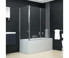 Dviguba sulankstoma dušo pertvara, 120x68x130cm, ESG