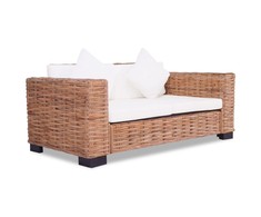 Sofa Dvivietė soda, natūralus ratanas