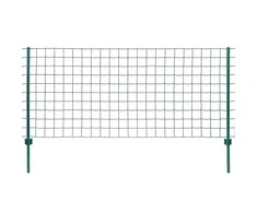 Euro tvoros komplektas, 20x0,8m, plienas, žalias