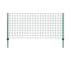 Euro tvoros komplektas, 20x1,5m, plienas, žalias