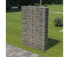 Gabiono siena su dang., galvanizuotas plienas, 100x20x150cm