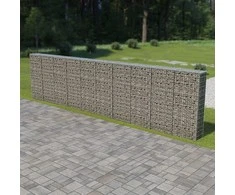 Gabiono siena su dang., galvanizuotas plienas, 600x30x150cm