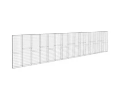 Gabiono siena su dang., galvanizuotas plienas, 900x50x200cm