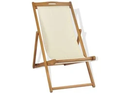Gultas iš tikmedžio, 56x105x96cm, kreminės spalvos