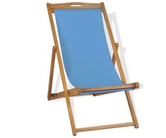 Gultas iš tikmedžio, 56x105x96cm, mėlynas