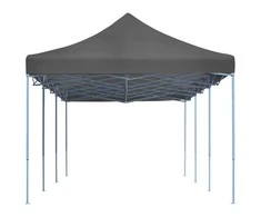 Išskleidžiama proginė palapinė, antracito spalvos, 3x9 m