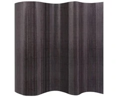 Kambario pertvara, bambukas, pilka, 250x165cm