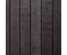 Kambario pertvara iš bambuko, tamsiai ruda, 250x165 cm