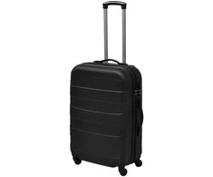 Kelioninis Lagaminų rinkinys, juodas, 45,5/55/66cm, kieto korpuso
