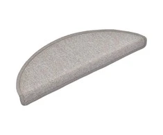 Kilimėliai laiptams, 15vnt., taupe spalvos, 65x24x4cm