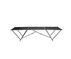 Klijavimo stalas, sulankst., MDF ir aliuminis, 300x60x78cm