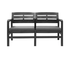 Lauko baldų komplektas Lauko poilsio baldų komplektas, 4d., antrac. sp., plastikas