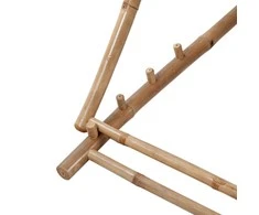 Lauko terasos krėslas, bambukas ir drobė