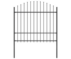 Lauko tvora su iečių viršug., juoda, (1,5-1,75)x1,7m, plienas