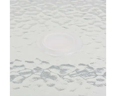 Lauko baldų komplektas Lauko valgomojo baldų kompl., 8d., plien. ir tekstil., pilka