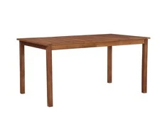 Sodo stalas, 150x90x74cm, akacijos medienos masyvas
