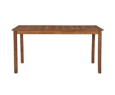 Sodo stalas, 150x90x74cm, akacijos medienos masyvas
