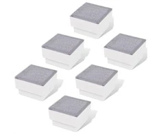 Įleidžiami LED šviestuvai, 6vnt., 100x100x68mm