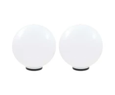 LED lempos, rutulio formos, 2vnt., sferinės, 50cm, PMMA