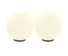 LED lempos, rutulio formos, 2vnt., sferiniai, 40cm, PMMA