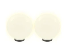 LED lempos, rutulio formos, 4vnt., sferinės, 30cm, PMMA