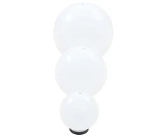 LED lempų rink., rut. form., 6d., sferiniai, 20/30/40cm, PMMA