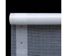 Leno tentas, baltas, 2x15 m, 260 g/m²
