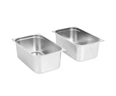 Gastronorm indai, 2 vnt., nerūdijantis plienas