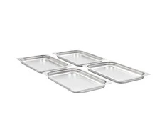 Gastronorm indai, 4 vnt., nerūdijantis plienas