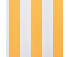 Markizės uždangalas, oranžinė ir balta, 450x300cm