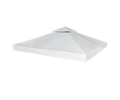 Atsarginis pavėsinės uždangalas, 310g/m², kreminė balta, 3x3m