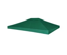 Atsarginis pavėsinės uždangalas, žalias, 310g/m², 3x4m