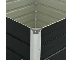 Pakeltas sodo lovelis, antr. sp., 100x100x77cm, galvan. plienas