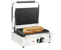 Panini sumuštinių grilis, 43x30,5x20cm, 2200W, su grioveliais