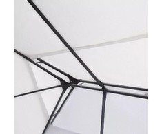Pavėsinė, balta, 3x4m