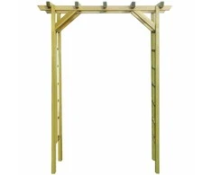 Pavėsinė/rožių arka, 150x60x204cm, impregnuota mediena
