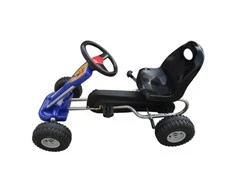 Pedalais minamas kartingas, mėlynas