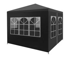 Proginė palapinė, 3x3m, antracito spalvos