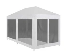 Proginė palapinė su 6 tinklinėmis šoninėmis sienelėmis, 6x3m
